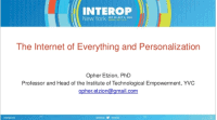 On Internet of Everything and Personalization