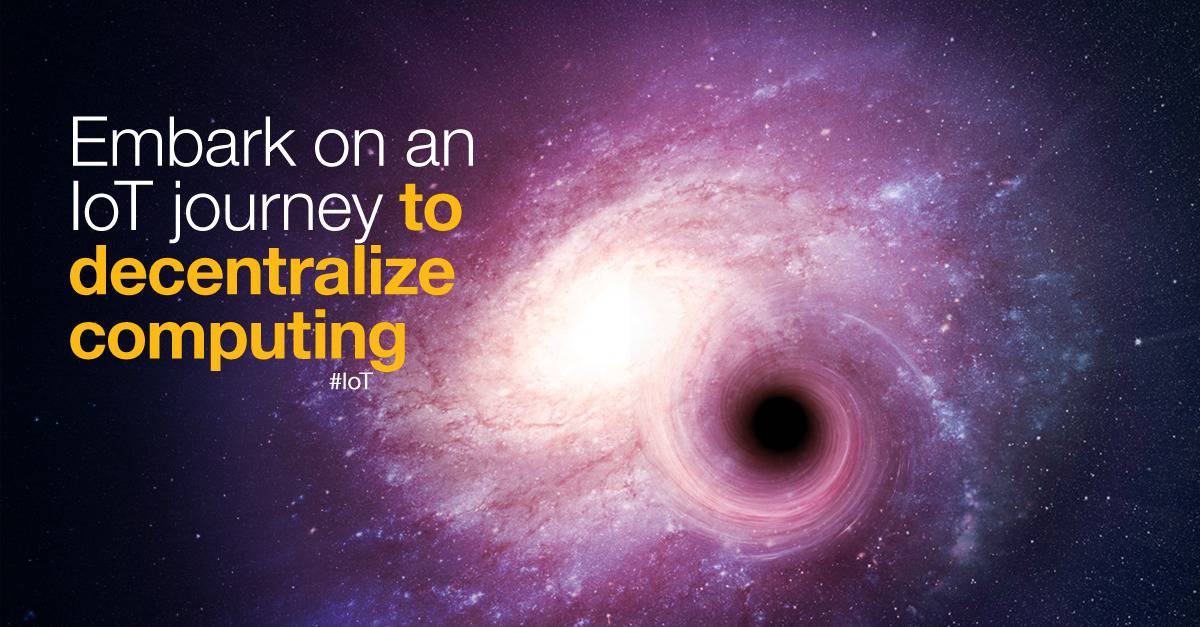 From the Center to the Edge: The IoT Decentralizes Computing