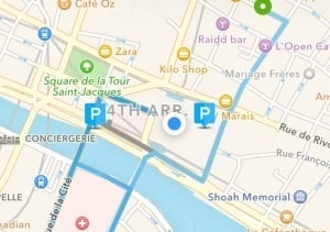 Smart Parking: Mobile App Predicts Probability of Finding a Spot