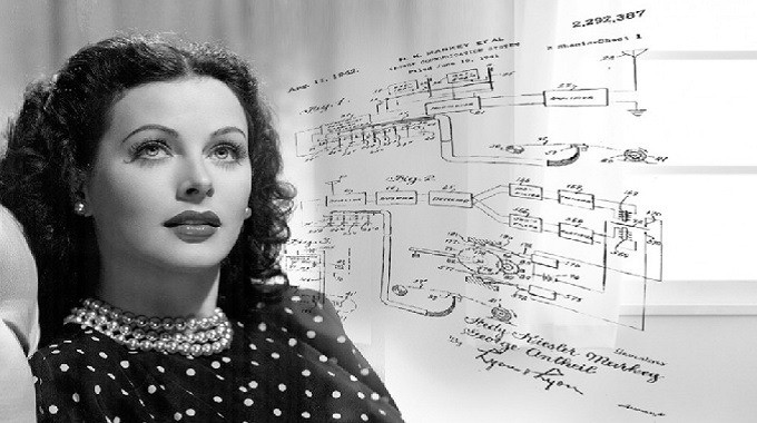 Hedy Lamarr, a 40s movie star, invented FHSS technology. 