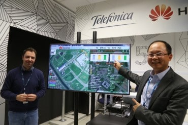 Telefonica and Huawei Demonstrate 5G Vehicle Communication Network