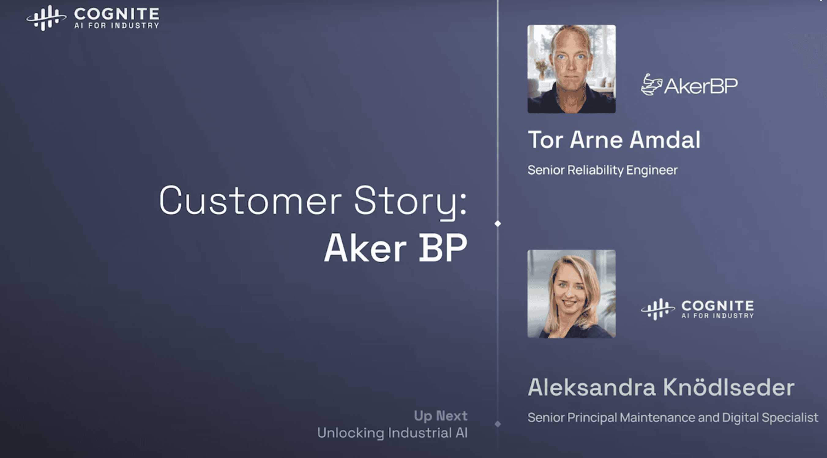 Aker BP enables AI-Supported RCA with Cognite